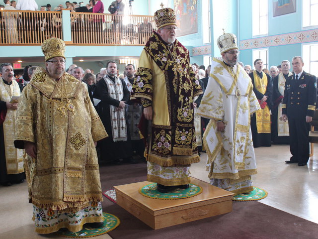 Накануне состоялась интронизация главы Украинской православной церкви в США митрополита Иерапольского Антония (Щарбы)