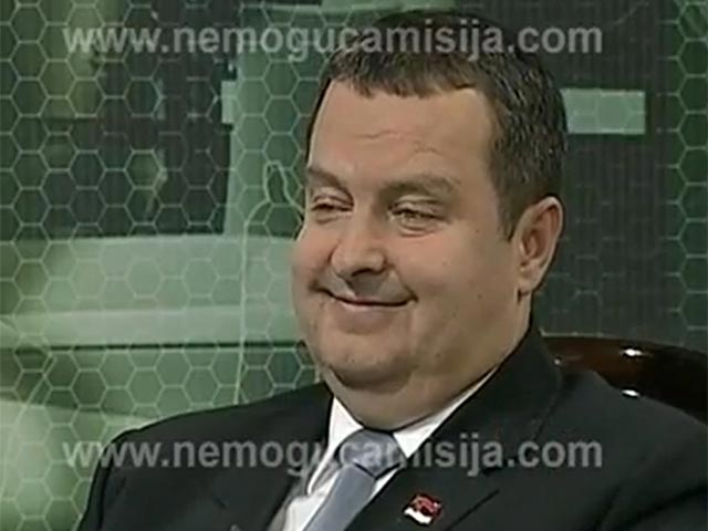 Шоу "Миссия невыполнима", в котором премьер-министр Сербии Ивица Дачич стал жертвой эротического розыгрыша, не будет показано по ТВ из-за реакции властей