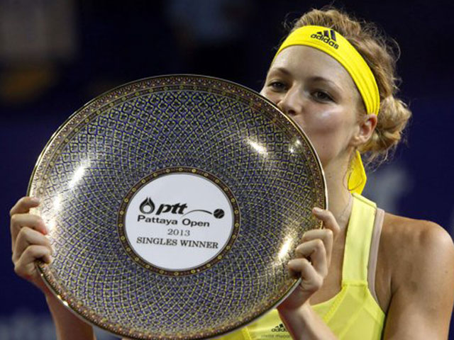 Российская теннисистка Мария Кириленко, которая собирается замуж за хоккеиста Александра Овечкина, стала чемпионкой турнира в таиландском Паттайя