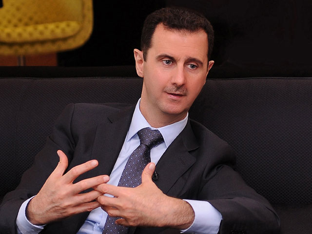 Президент Сирии Башар Асад обвинил Израиль в том, что он пытается дестабилизировать ситуацию в Сирии
