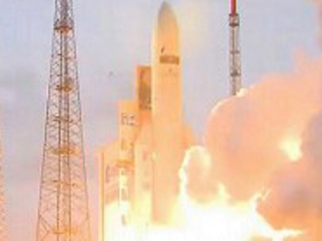 Запуск первого телекоммуникационного спутника Азербайджана Azerspace-1 осуществлен с космодрома Куру во Французской Гвиане