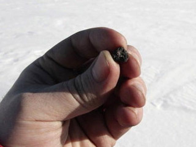 Ученые Уральского федерального университета, принимавшие участие в поиске осколков метеорита, взорвавшегося 15 февраля в небе над Челябинской областью, официально объявили об обнаружении метеоритного вещества