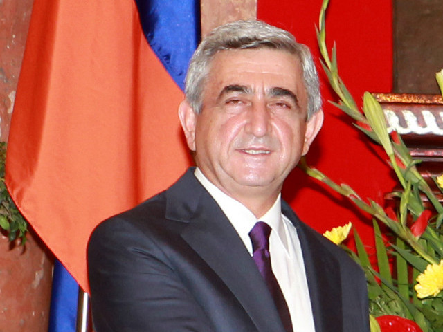 Действующий президент Серж Саргсян одержал победу на очередных президентских выборах в Армении