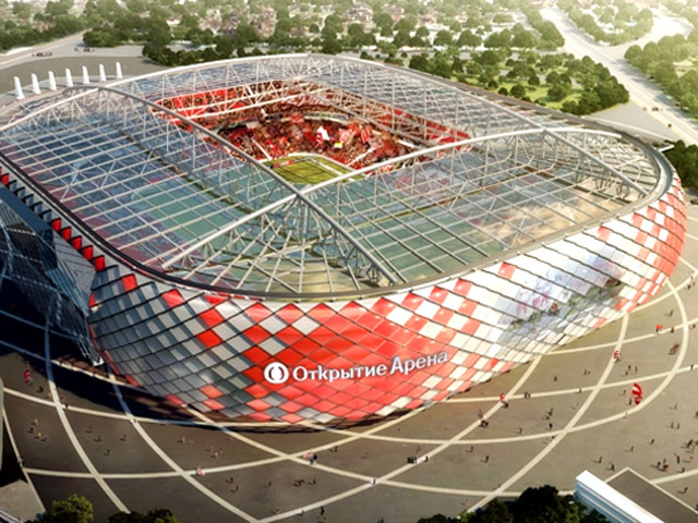 Футбольный клуб и Банк "Открытие" заключили спонсорское соглашение о стратегическом партнерстве, в рамках которого стадиону и было присвоено это название