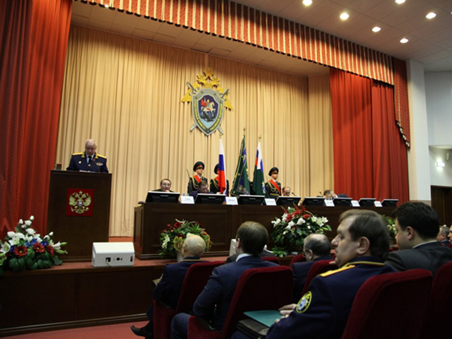 В Следственном комитете состоялось расширенное заседание коллегии, посвященное итогам работы следственных органов за минувший год и задачам на 2013 год