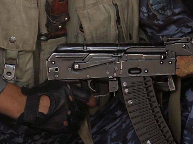 В Северной Осетии у солдата отняли автомат во время преодоления "лежачего полицейского"