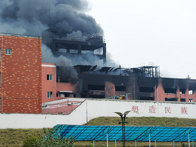 20 тысяч китайцев эвакуированы после взрыва завода по производству пиретроидов