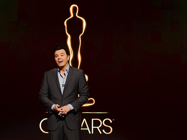 Рейтинг нынешней церемонии "Оскар", которую вел продюсер Сет Макфарлейн, вырос по сравнению с рейтингом прошлогоднего шоу на три процента