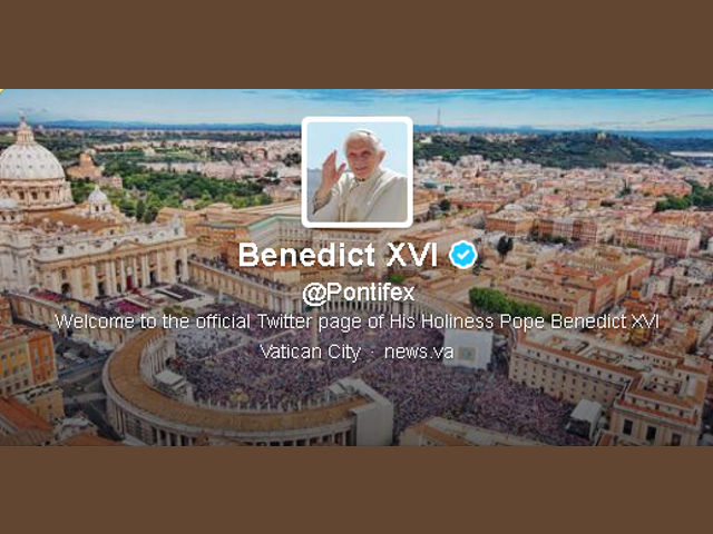 Аккаунт Бенедикта XVI будет удален из Twitter 28 февраля
