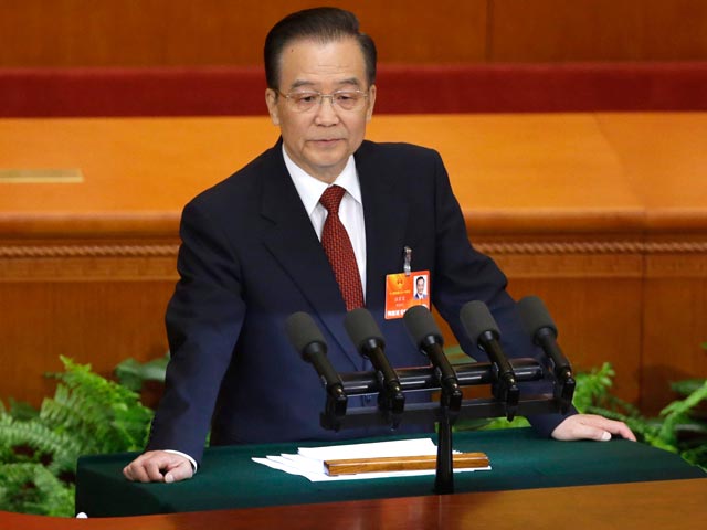 Премьер-министр Китая, уходя, пообещал народу стабильный рост экономики