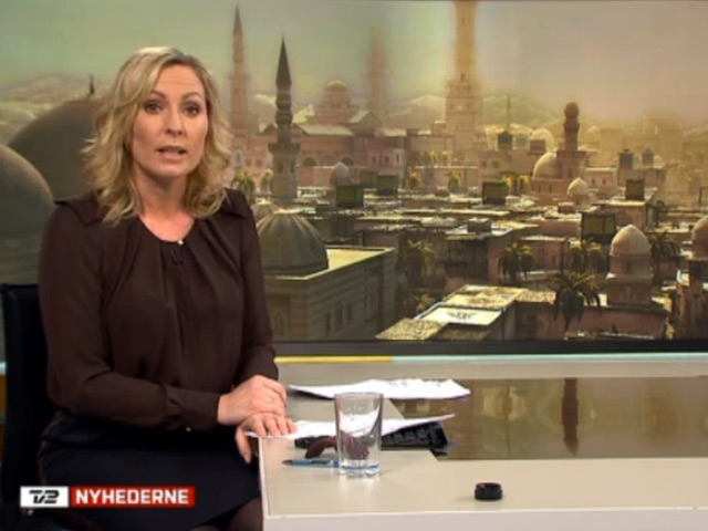Датский телеканал TV2 признался в воскресенье, что по ошибке использовал в качестве иллюстрации для репортажа из Сирии кадр из популярной компьютерной игры