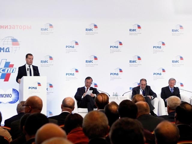 Дмитрий Медведев принял участие в международной конференции "Россия &#8211; Европейский союз: возможности партнёрства"