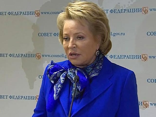 Спикер Совета Федерации Валентина Матвиенко заявила, что Виталий Малкин, сдавший мандат по своей воле, поступил "мужественно"