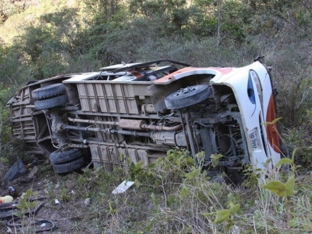В Перу сорвался в пропасть рейсовый пассажирский автобус. Погибли 24 человека