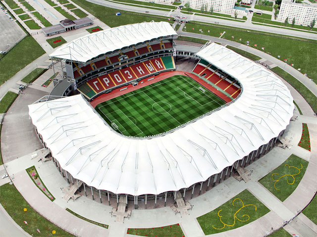 Финал розыгрыша Кубка России по футболу сезона 2012-2013 годов пройдет в Грозном на домашнем стадионе "Терека" "Ахмат-Арена", последний матч на котором был ознаменован грандиозным скандалом