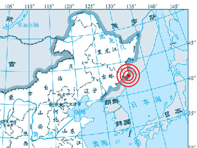 Сильное землетрясение произошло в Приморье у границы с КНДР