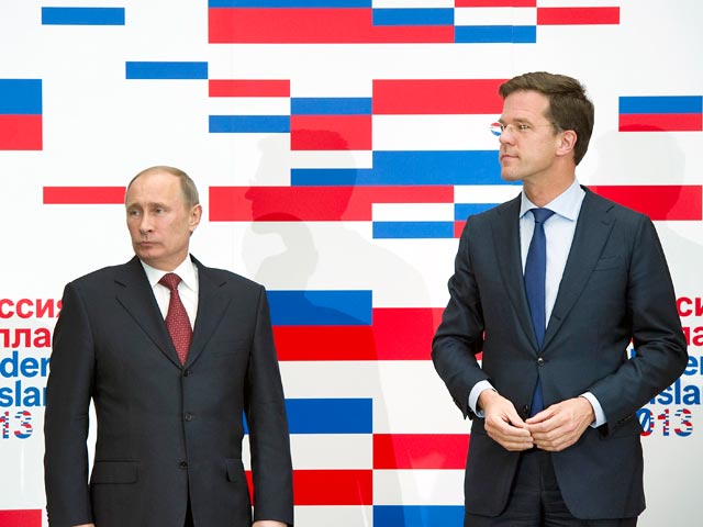 Путин встретился с голландским премьером: тот пообещал разобраться с делом Долматова, а президент - договориться с геями