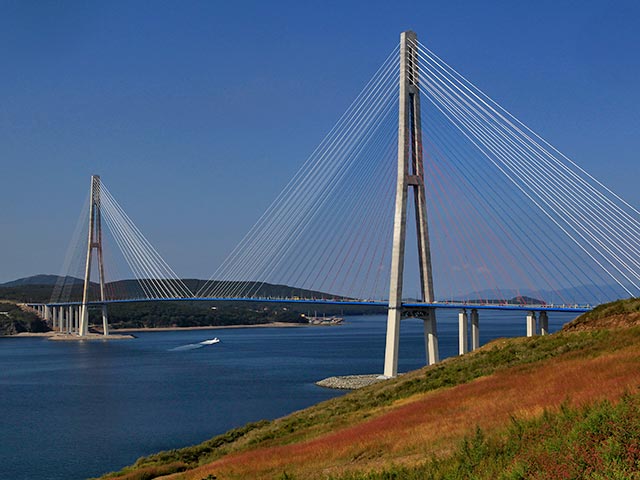 Молодой мужчина покончил жизнь самоубийством во вторник утром, прыгнув с моста, ведущего на остров Русский во Владивостоке