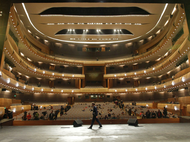 Акустический тест новой сцены Мариинского театра, 16 апреля 2013 года