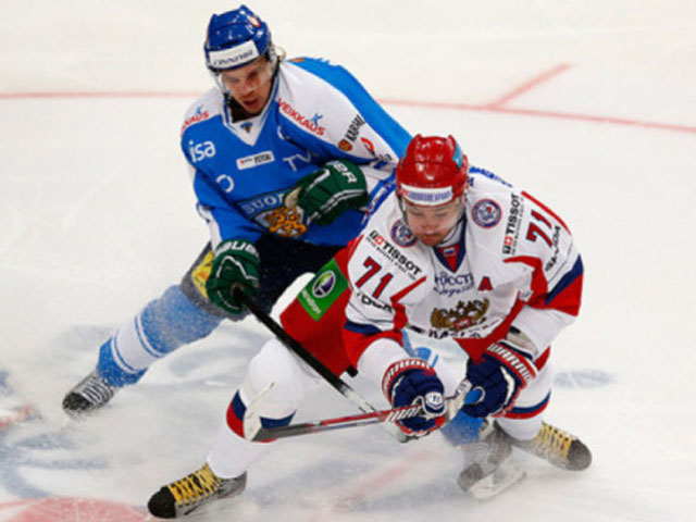 Российские хоккеисты победили финнов на заключительном этапе Евротура 