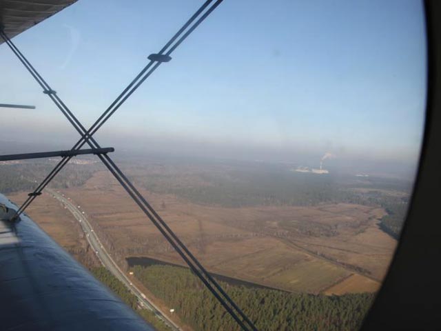 Поиски пропавшего самолета АН-2 с борта самолета АН-3, 19 октября 2012 года
