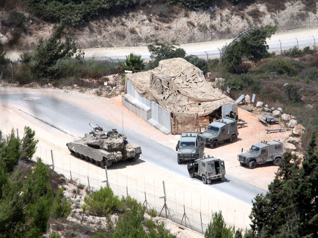 Израиль обстрелян с территории южного Ливана