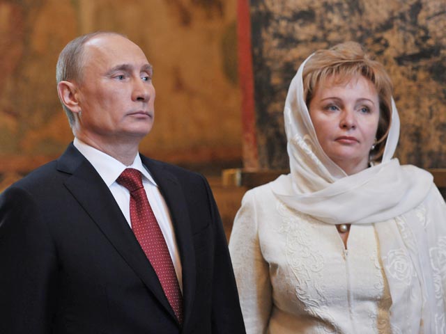 Владимир и Людмила Путина, 7 мая 2012 года