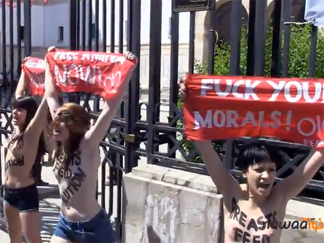 Новые задержания активисток движения Femen произошли в Тунисе