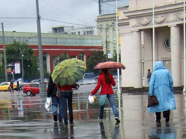 Синоптики Гидрометеобюро Москвы и Московской области распространили "штормовое предупреждение" о грозе с сильным ветром