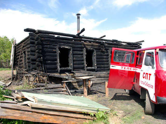 В поджоге дома под Иркутском, где погибли четверо детей, признался бывший детдомовец