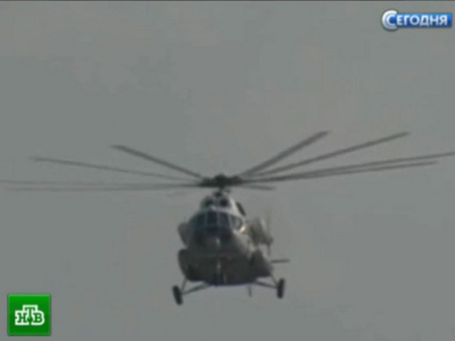 В Кобяйском районе Якутии произвел вынужденную жесткую посадку вертолет Ми-8 авиакомпании "Дельта-К", работавший на тушении лесного пожара