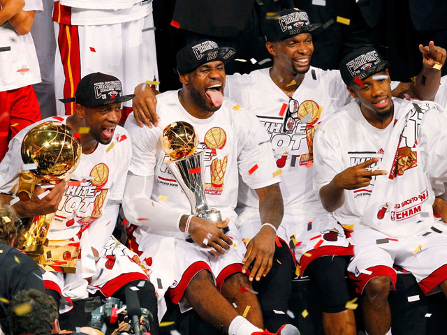 Баскетболисты "Майами Хит" во второй раз подряд стали чемпионами НБА