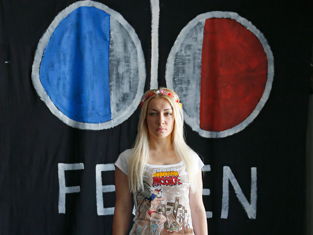 Лидер движения FEMEN Инна Шевченко