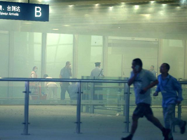 В Пекинском аэропорту Шоуду прогремел взрыв, сообщает Xinhua со ссылкой на очевидцев