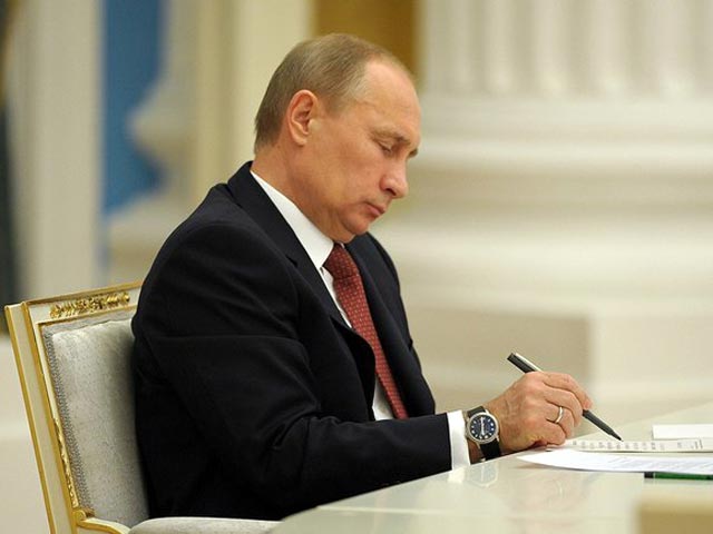 Путин подписал закон направленный на борьбу с договорными матчами