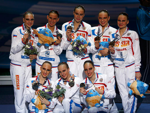 Синхронистки России продолжают держать золотую марку на чемпионате мира 