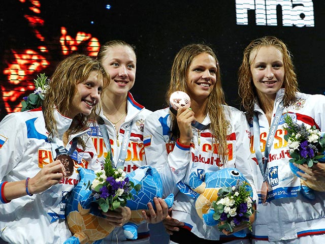 Россияне заняли третье место на чемпионате мира по водным видам спорта