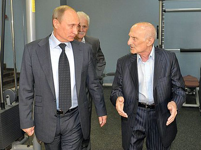 Анатолий Рахлин с Владимиром Путиным