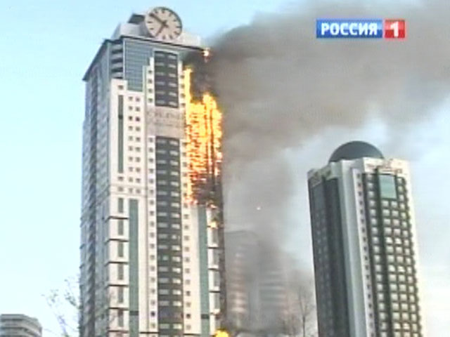 Механик, спаливший небоскреб в Грозном газовой горелкой, получил приговор