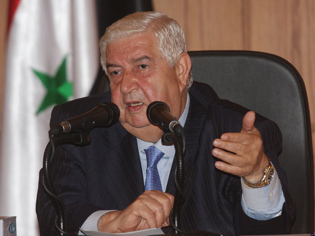 Министр иностранных дел Сирии Валид Муаллем во вторник дал пресс-конференцию, в ходе которой прокомментировал ситуацию, сложившуюся вокруг его страны в свете последних событий
