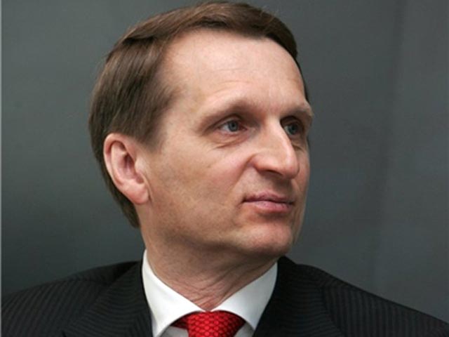 Спикер Госдумы Нарышкин рассказал словацкому телевидению, что Навальному помогает власть, а Сноуден - это современный Дон Кихот