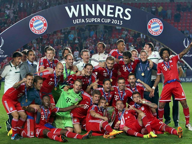 "Бавария" впервые в истории стала обладательницей Суперкубка УЕФА 