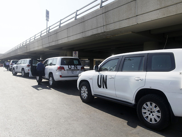 Группа инспекторов ООН по химическому оружию, завершив работу в Сирии, транзитом через Ливан прибыла в аэропорт Роттердама