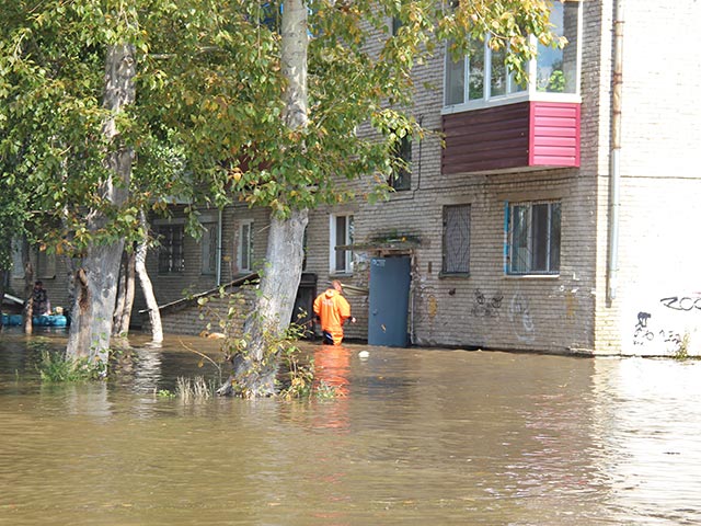 За сутки уровень воды в Амуре в районе Комсомольска-на-Амуре поднялся на 11 см и достиг 882 см, сообщила пресс-служба ГУ МЧС по региону