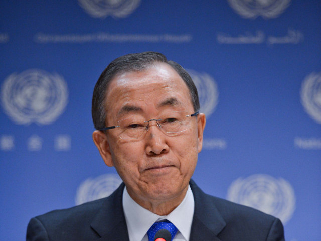 Генеральный секретарь ООН Пан Ги Мун получил доклад по химическому оружию в Сирии и сегодня представит его членам Совета Безопасности всемирной организации