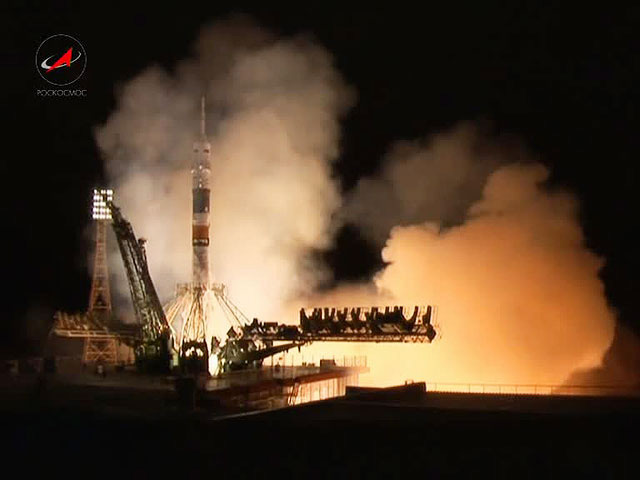 Российский космический корабль "Союз" стартовал сегодня в 00:59 мск к Международной космической станции с Байконура и вышел на расчетную орбиту