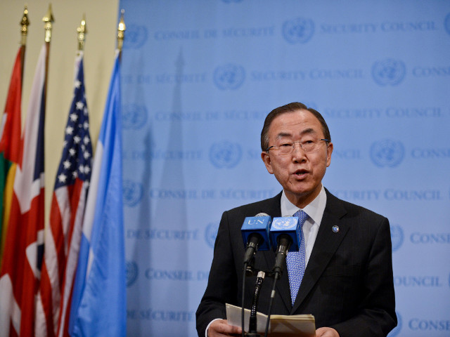 Генеральный секретарь ООН Пан Ги Мун считает нужным создать совместную миссию ООН и Организации по запрещению химического оружия (ОЗХО) для уничтожения имеющихся в Сирии арсеналов отравляющих веществ, которая будет базироваться в Дамаске и на Кипре