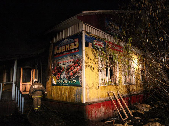 В Архангельской области неизвестные поджигают заведения общественного питания с кавказской кухней. Буквально за несколько дней в региональном центре зафиксировано уже три таких случая