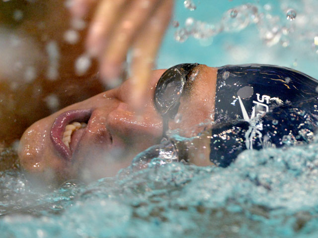 Российская команда одержала блистательную победу в смешанной эстафете 4х50 метров комплексным стилем на этапе Кубка мира по плаванию