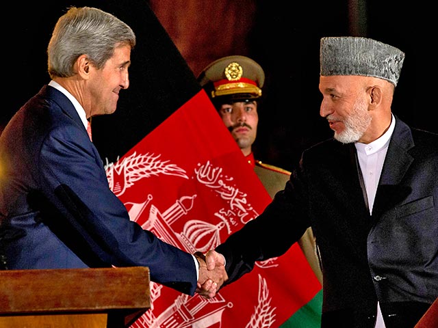 В ходе завершившегося в субботу визита госсекретаря США Джона Керри в Кабул сторонам удалось лишь частично определить детали соглашения об оказании помощи правительству Афганистана в обеспечении безопасности после 2014 года